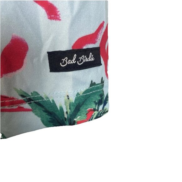 Bad Birdie Men's Blue Red Rocks Performance Golf Polo Shirt Size M Medium Tropic - Picture 6 of 11